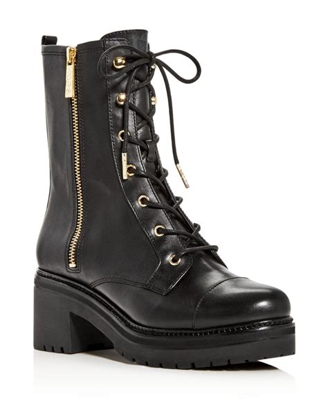 MICHAEL Michael Kors Women's Anaka Platform Combat Boots 